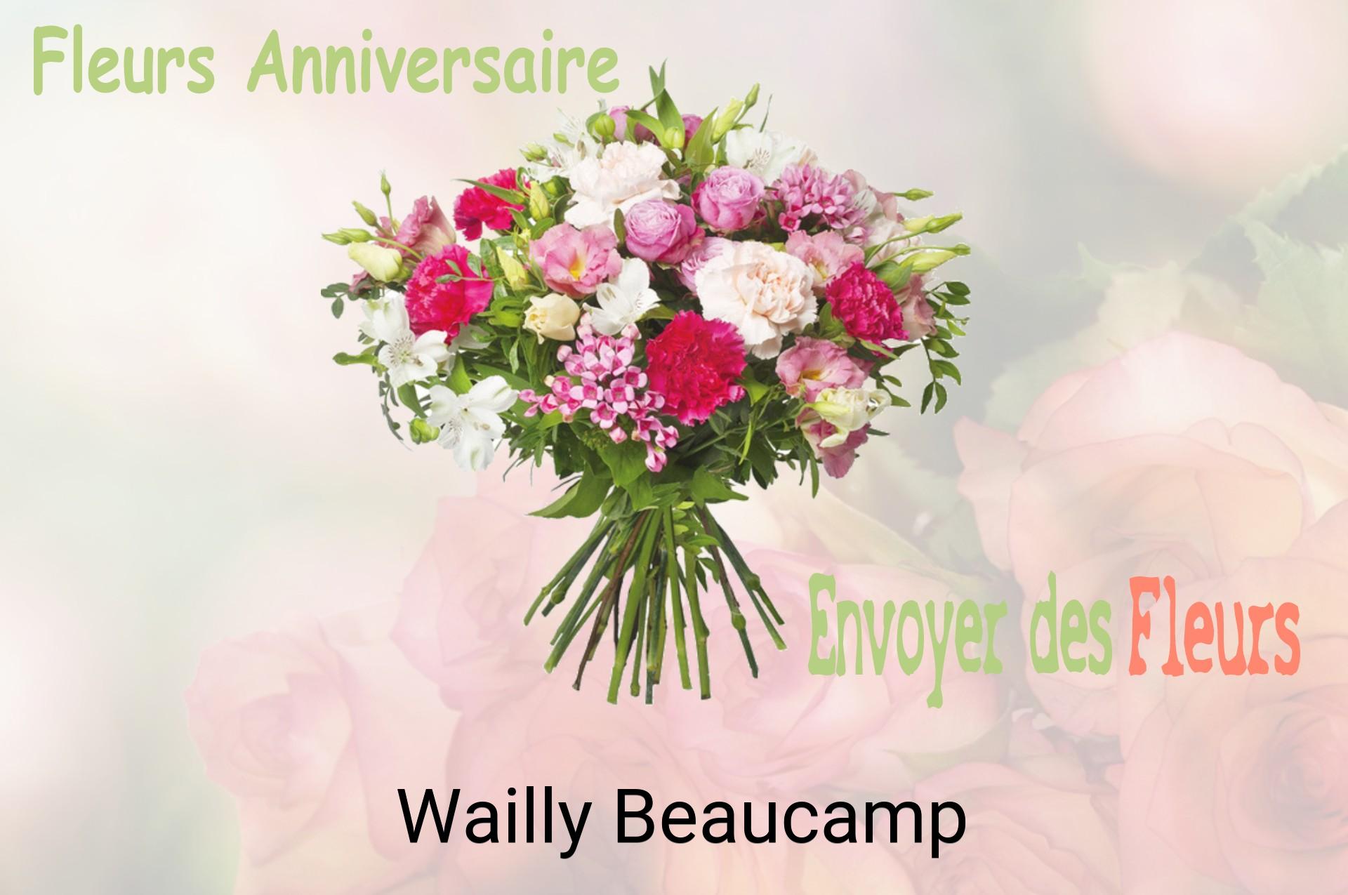 Bouquet de fleurs d’anniversaire livré à Wailly-Beaucamp