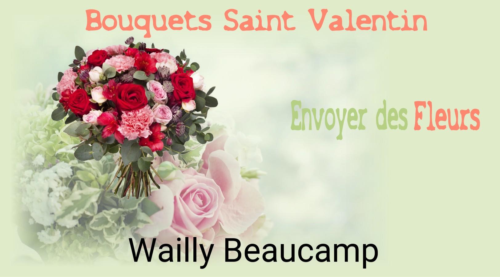 Roses de Saint-Valentin livrées à Wailly-Beaucamp